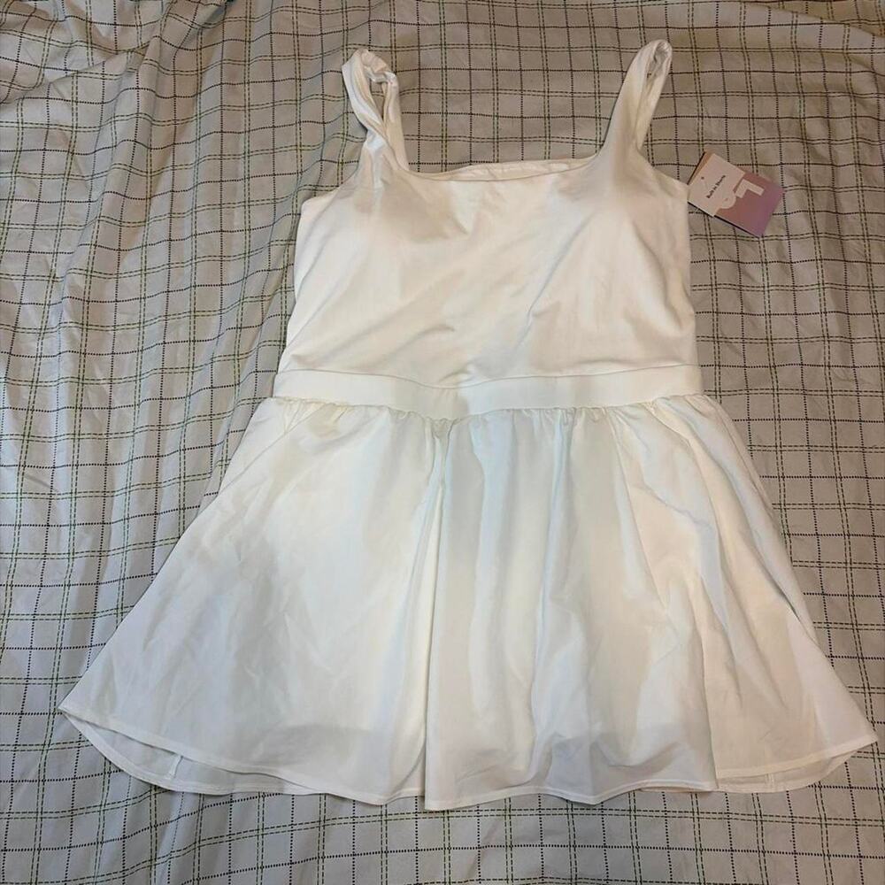 White Joy Lab Women's Active One Piece Sport Size L
